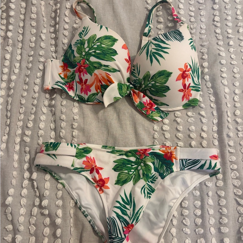 Shade & Shore Tropical Floral Bikini